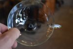 Starožitný čajový servis Jenaer Glas Tefla Jena Therm z žáruvzdorného borosilikátového skla.