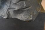 Bronzová busta Michelangelo od Karla Dvořáka, signováno K. Dvořák, vrcholné dílo 1942.