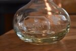 Starožitná sada karaf Port, Sherry a Mandarin z čirého broušeného skla.
