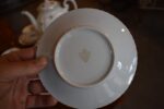 Starožitný porcelánový servis Dürrbeck & Ruckdäschel Weißenstadt pro 6 osob z okolo 1930.