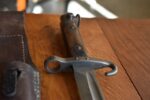 Starožitný rakousko-uherský bodák M.95 Mannlicher Steyr s pochvou.