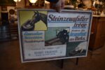 Starožitný reklamní plakát Steinzeugfuttertröge z Mährisch Rothwasser.
